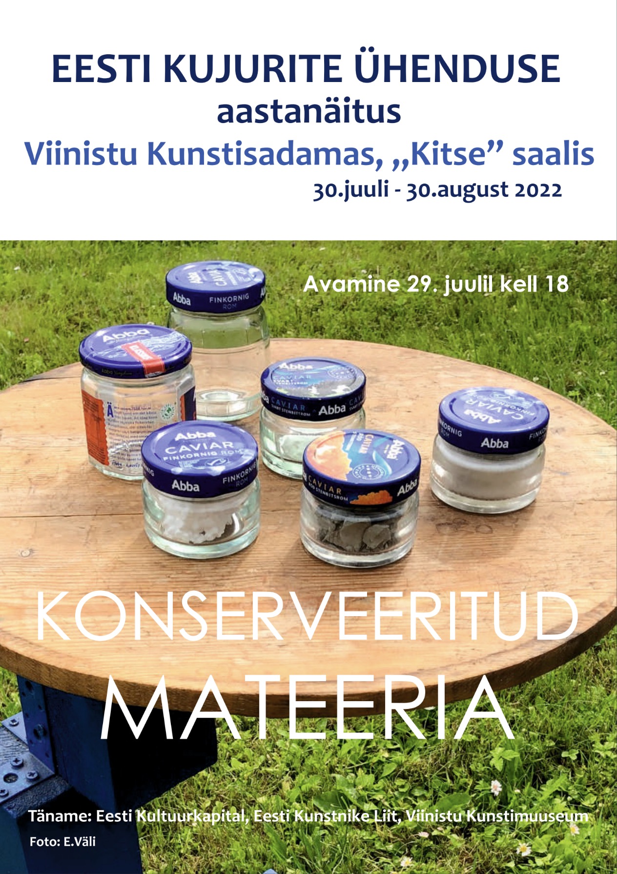 2022 - Kujurite Ühenduse aastanäitus "Konserveeritud mateeria"